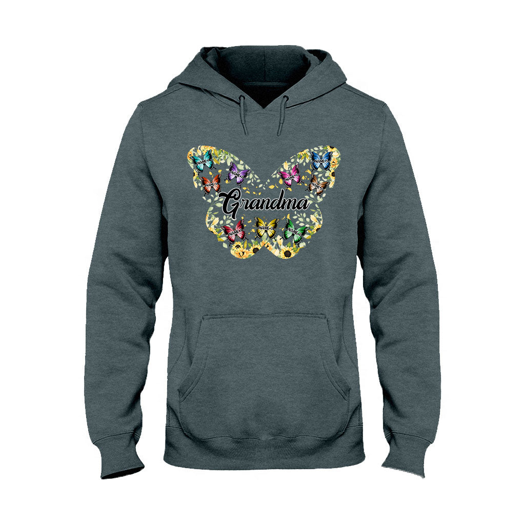 We Love You - Personalized Grandma T-shirt and Hoodie