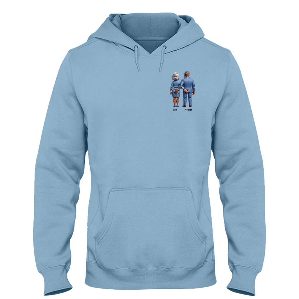 Annoying Each Other - Personalized Couple T-shirt And Hoodie