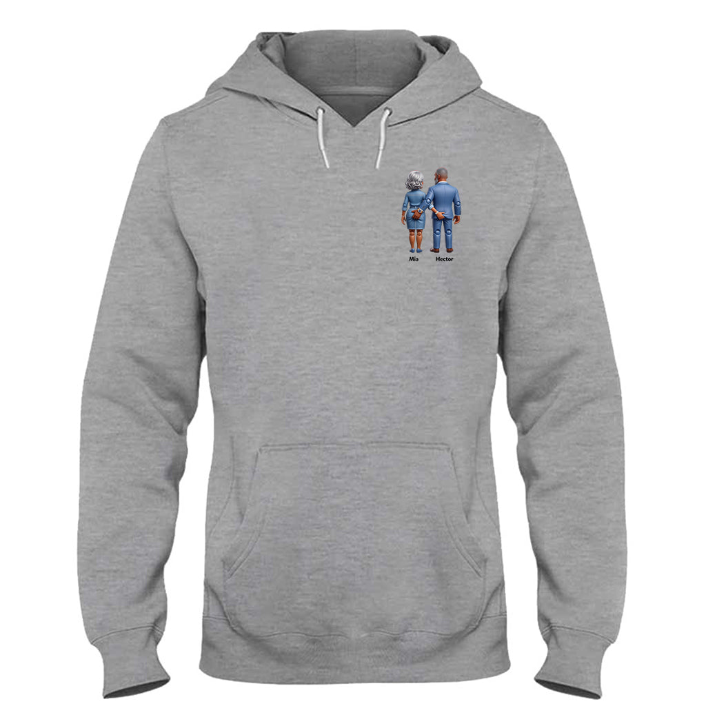 Annoying Each Other - Personalized Couple T-shirt And Hoodie