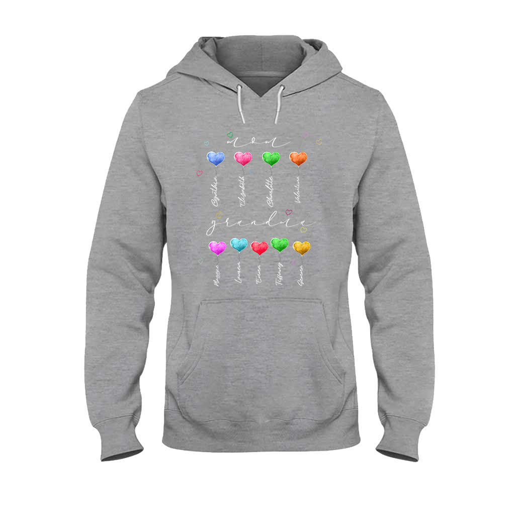 Mom Grandma - Personalized Mother's Day Grandma T-shirt and Hoodie