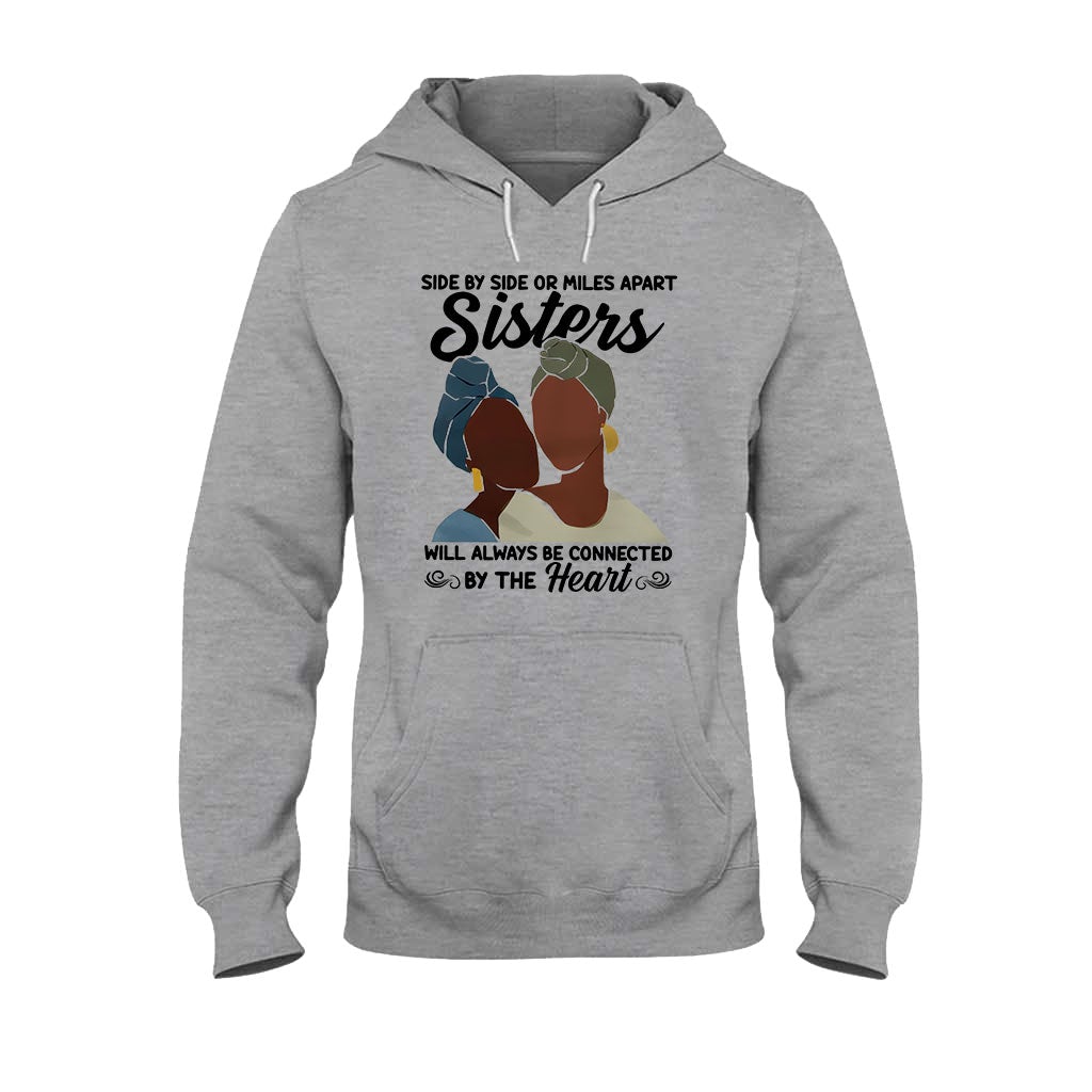 Sisters - Personalized African American T-shirt and Hoodie 1121