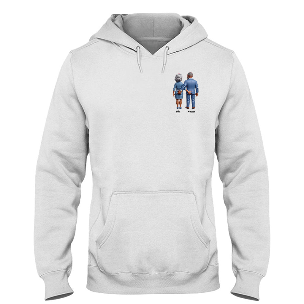 Annoying Each Other - Personalized Couple T-shirt And Hoodie