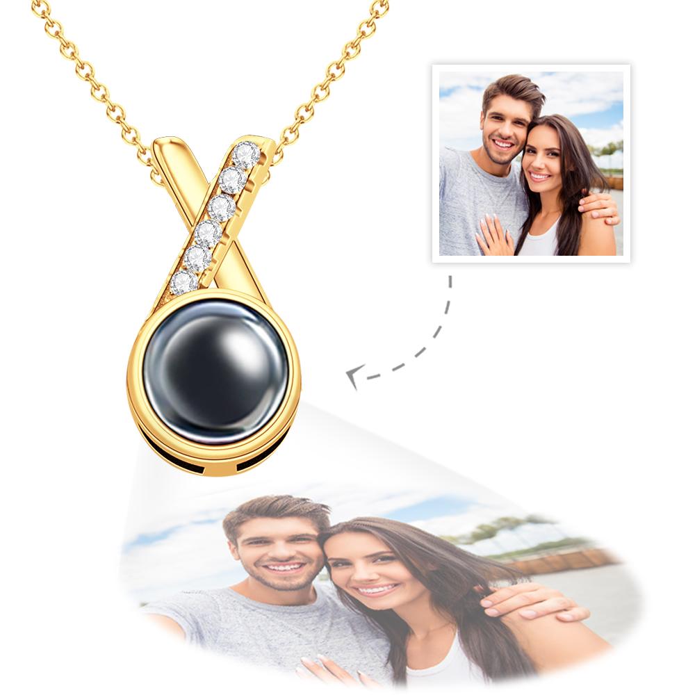 Unique Photo Projection Charm - gift for anyone, who lost a loved one - Personalized Unique Photo Projection Charm