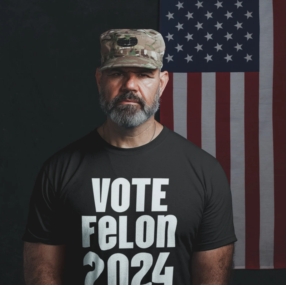 Vote Felon 2024 Shirt, Trump Felon T-shirt, Conservative Tee, Trump 2024 Shirt Sweatshirt Hoodie T-shirt & Hoodie