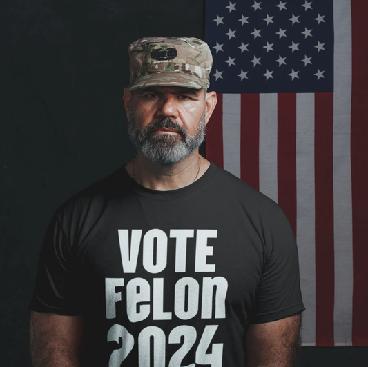 Vote Felon 2024 Shirt, Trump Felon T-shirt, Conservative Tee, Trump 2024 Shirt Sweatshirt Hoodie T-shirt & Hoodie