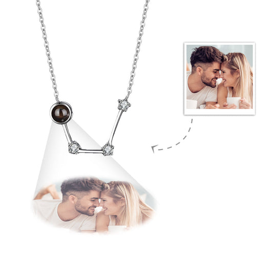 Your Constellation - Personalized Constellation Photo Projection Necklace