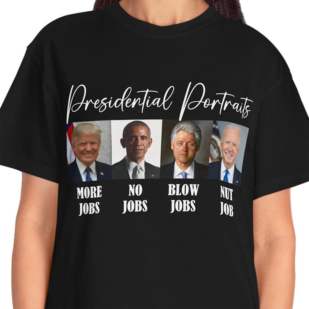 Presidential Portraits Trump T-shirt & Hoodie 0924