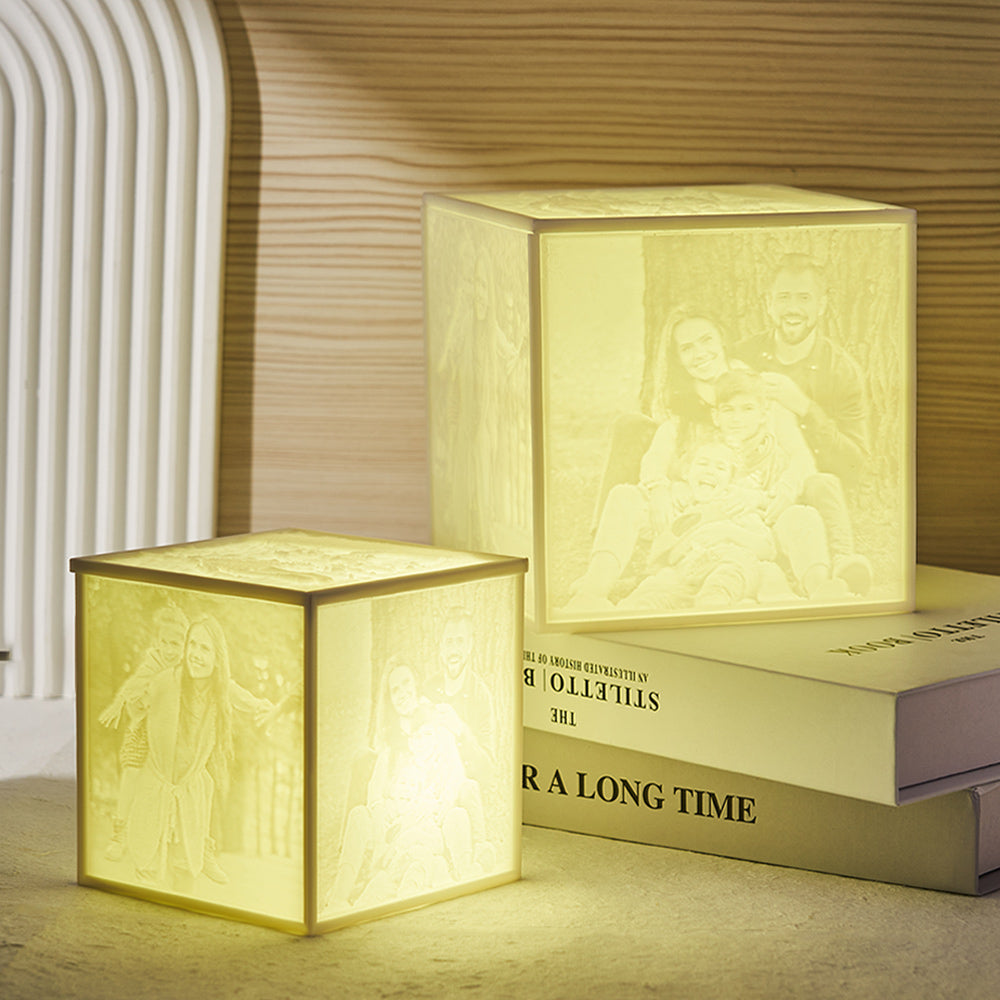 Personalized Any Photo Cube Lamp