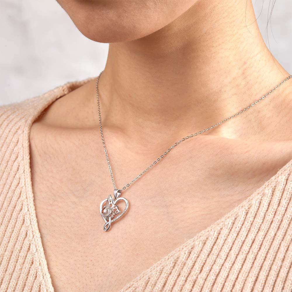 Personalized Butterfly Photo Projection Charm