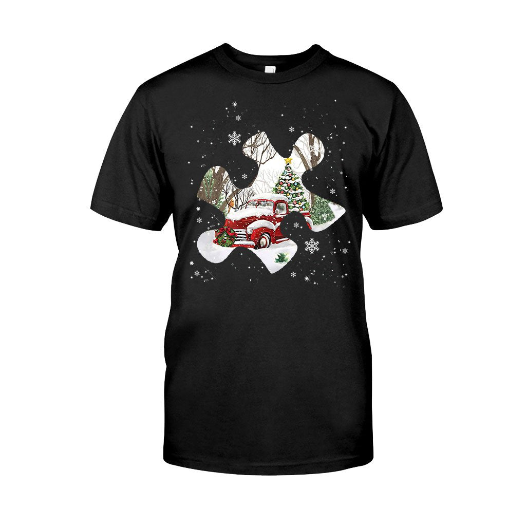 Xmas Vibes - Autism Awareness T-shirt and Hoodie