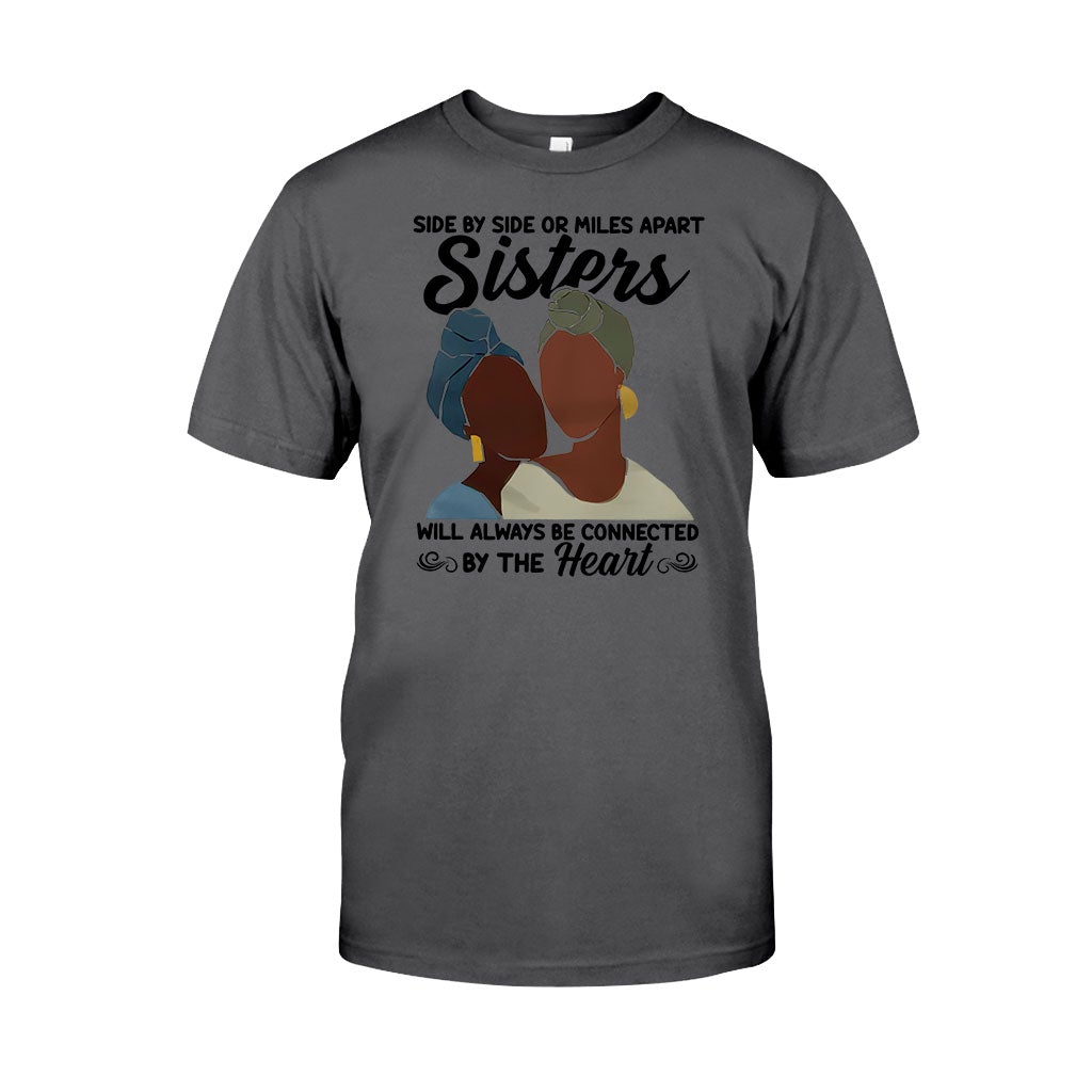Sisters - Personalized African American T-shirt and Hoodie 1121