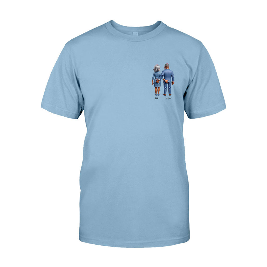 Annoying Each Other - Personalized Couple T-shirt And Hoodie
