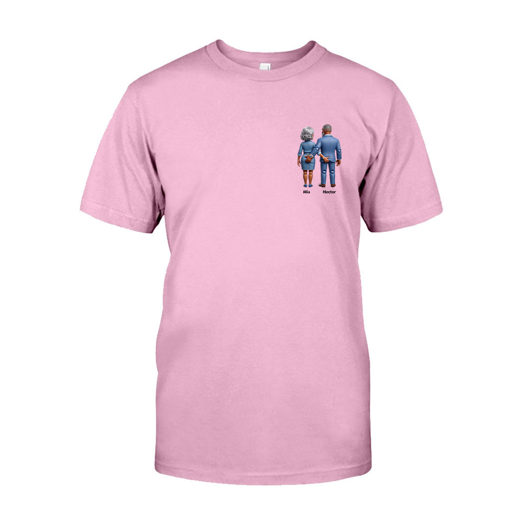 Annoying Each Other - Personalized Couple T-shirt And Hoodie