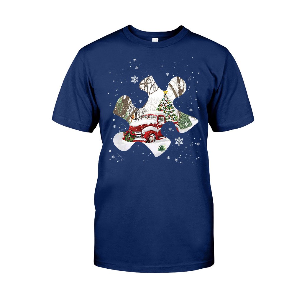 Xmas Vibes - Autism Awareness T-shirt and Hoodie