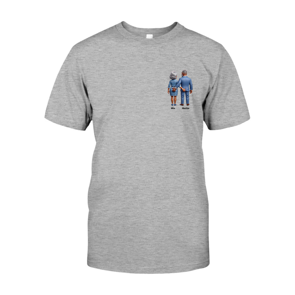 Annoying Each Other - Personalized Couple T-shirt And Hoodie