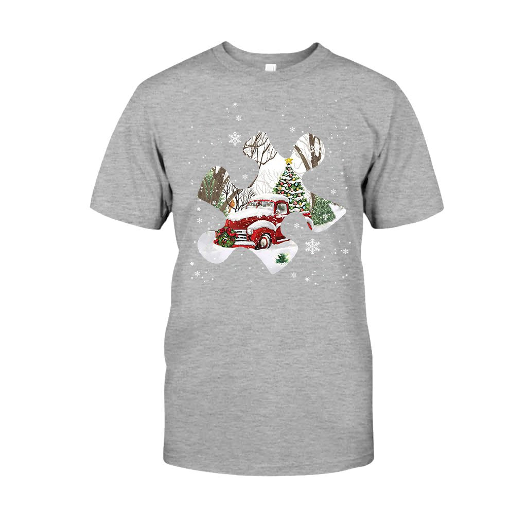 Xmas Vibes - Autism Awareness T-shirt and Hoodie