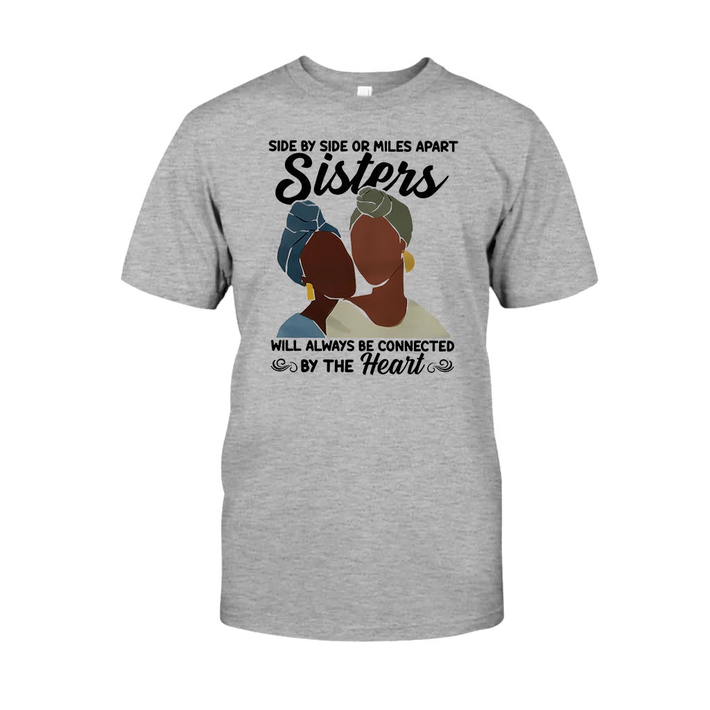 Sisters - Personalized African American T-shirt and Hoodie 1121