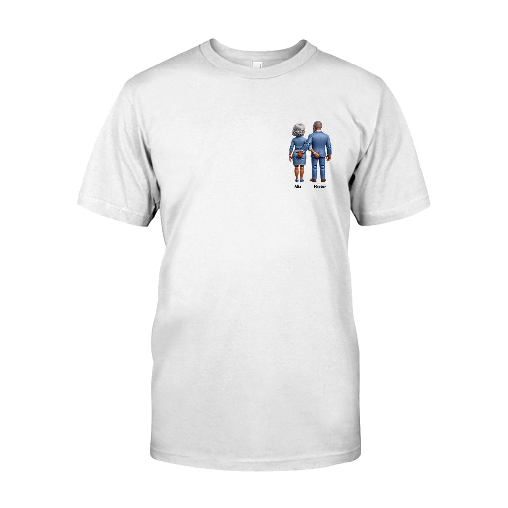 Annoying Each Other - Personalized Couple T-shirt And Hoodie