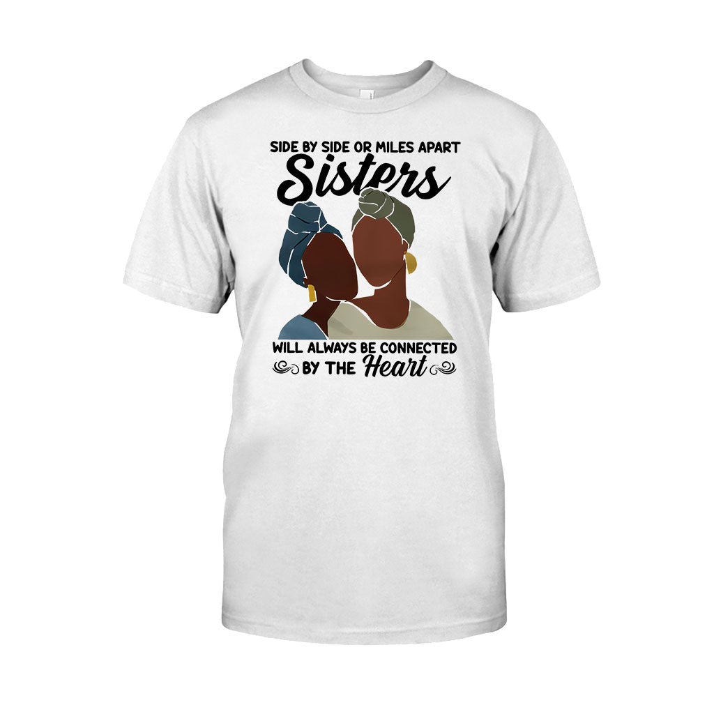 Sisters - Personalized African American T-shirt and Hoodie 1121