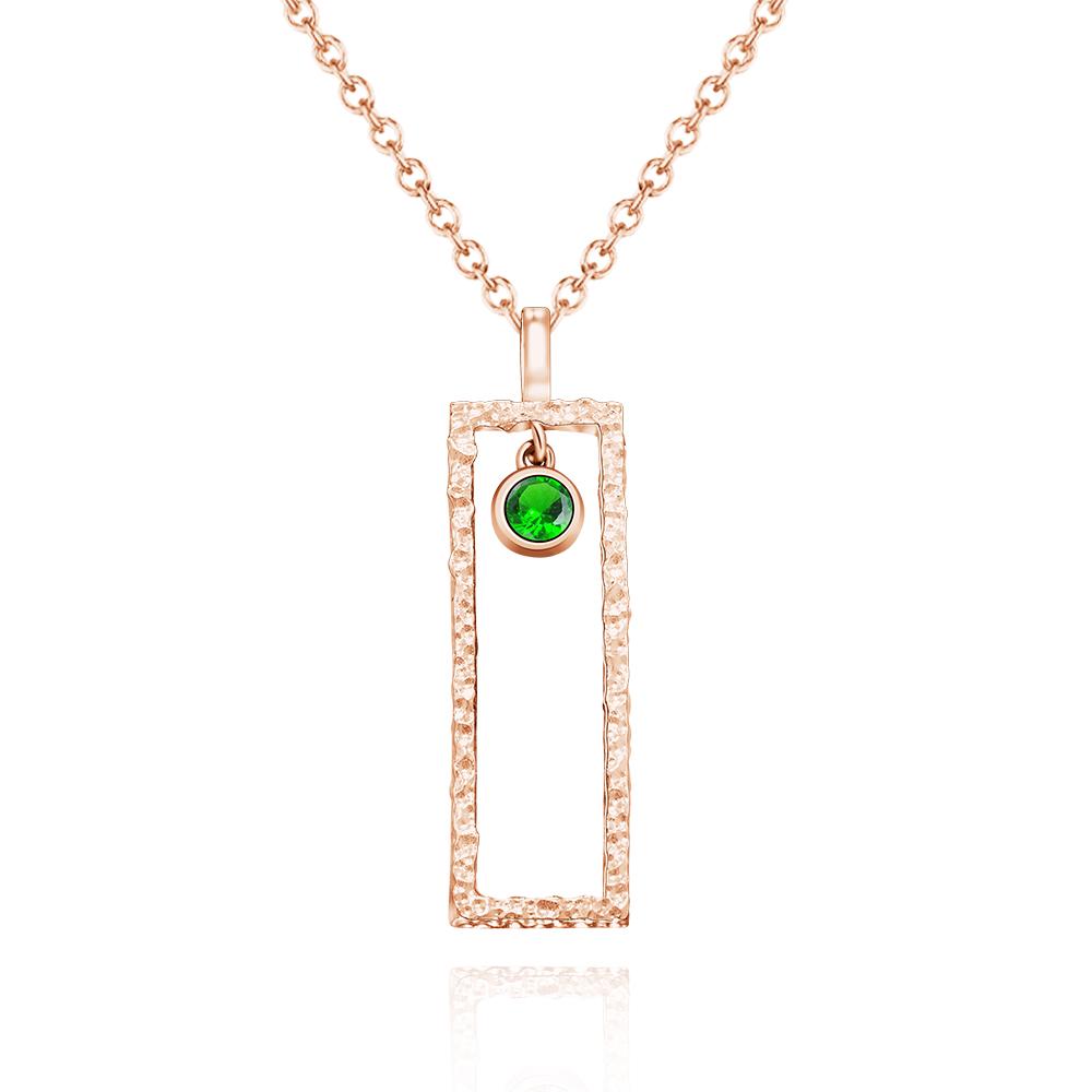 Personalized Birthstone Charm