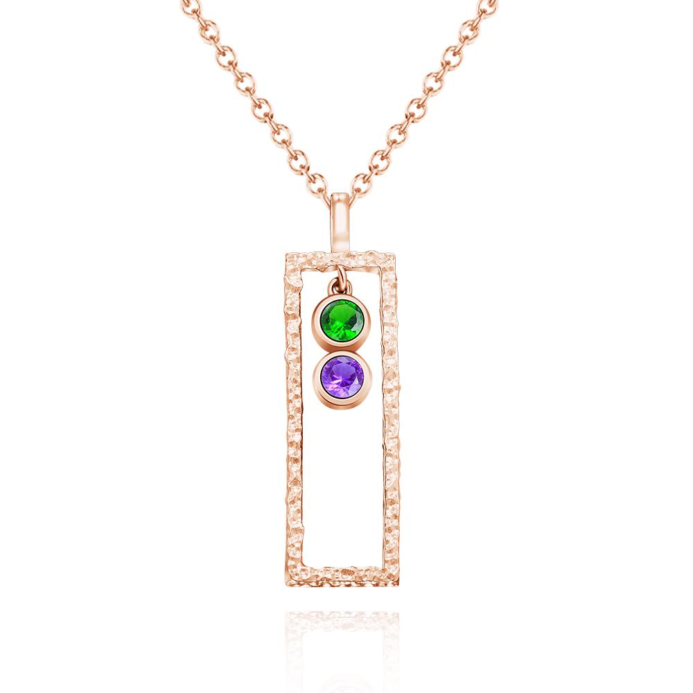Personalized Birthstone Charm