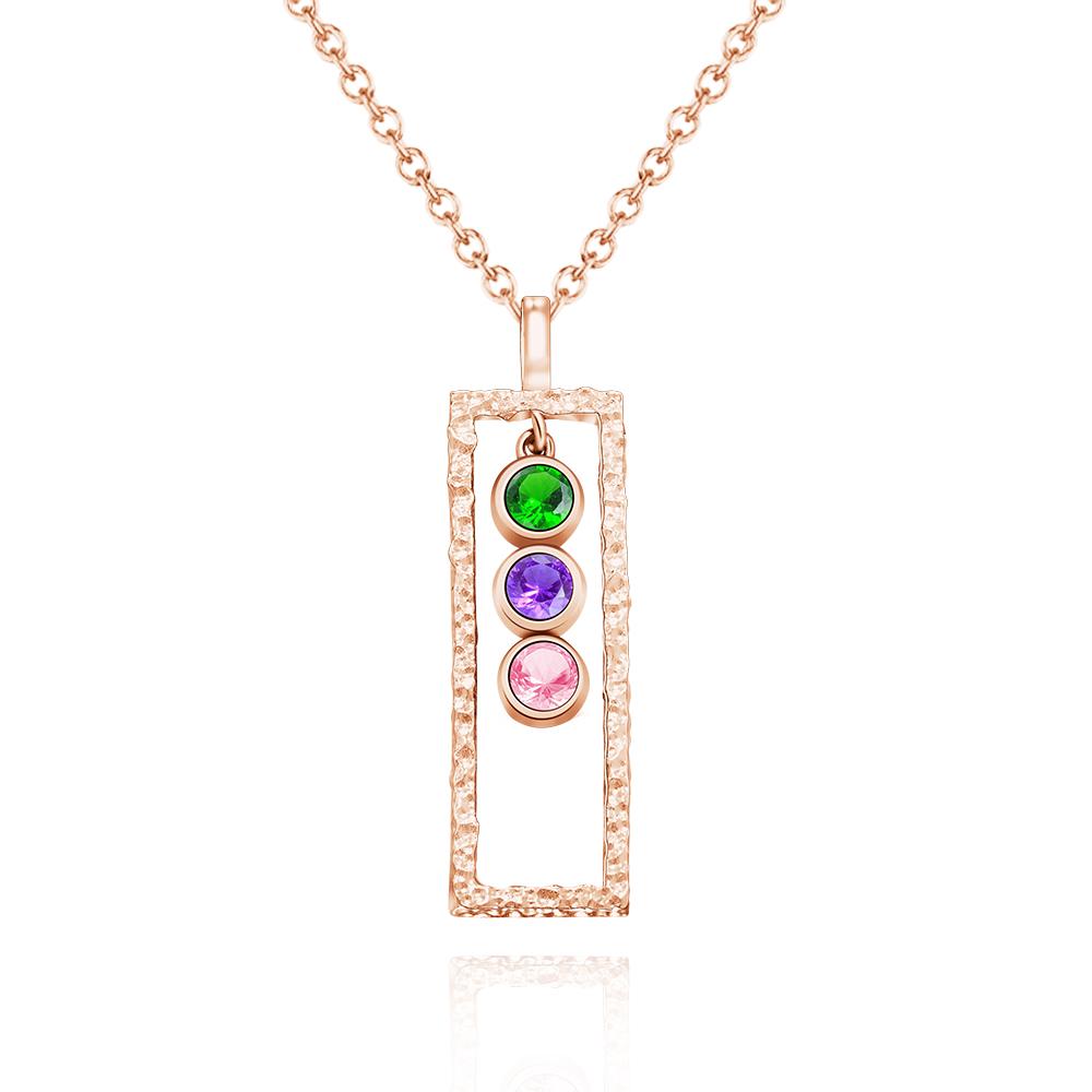 Personalized Birthstone Charm