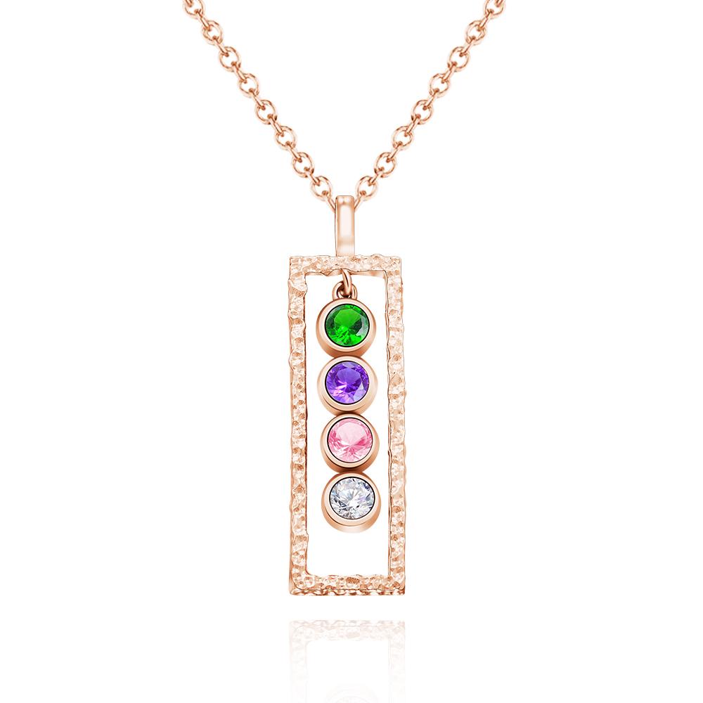 Personalized Birthstone Charm