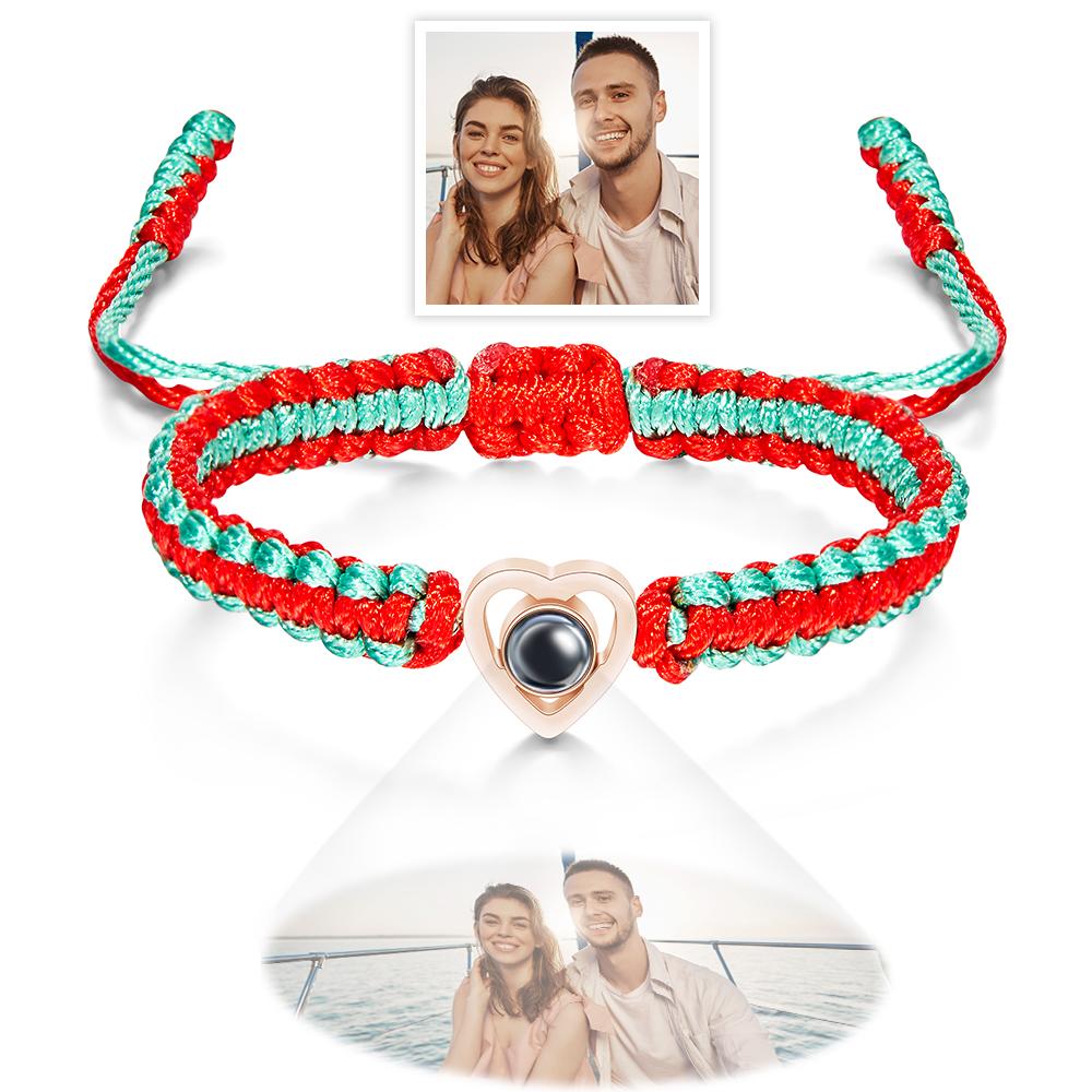 Personalized Weave Heart-shaped Photo