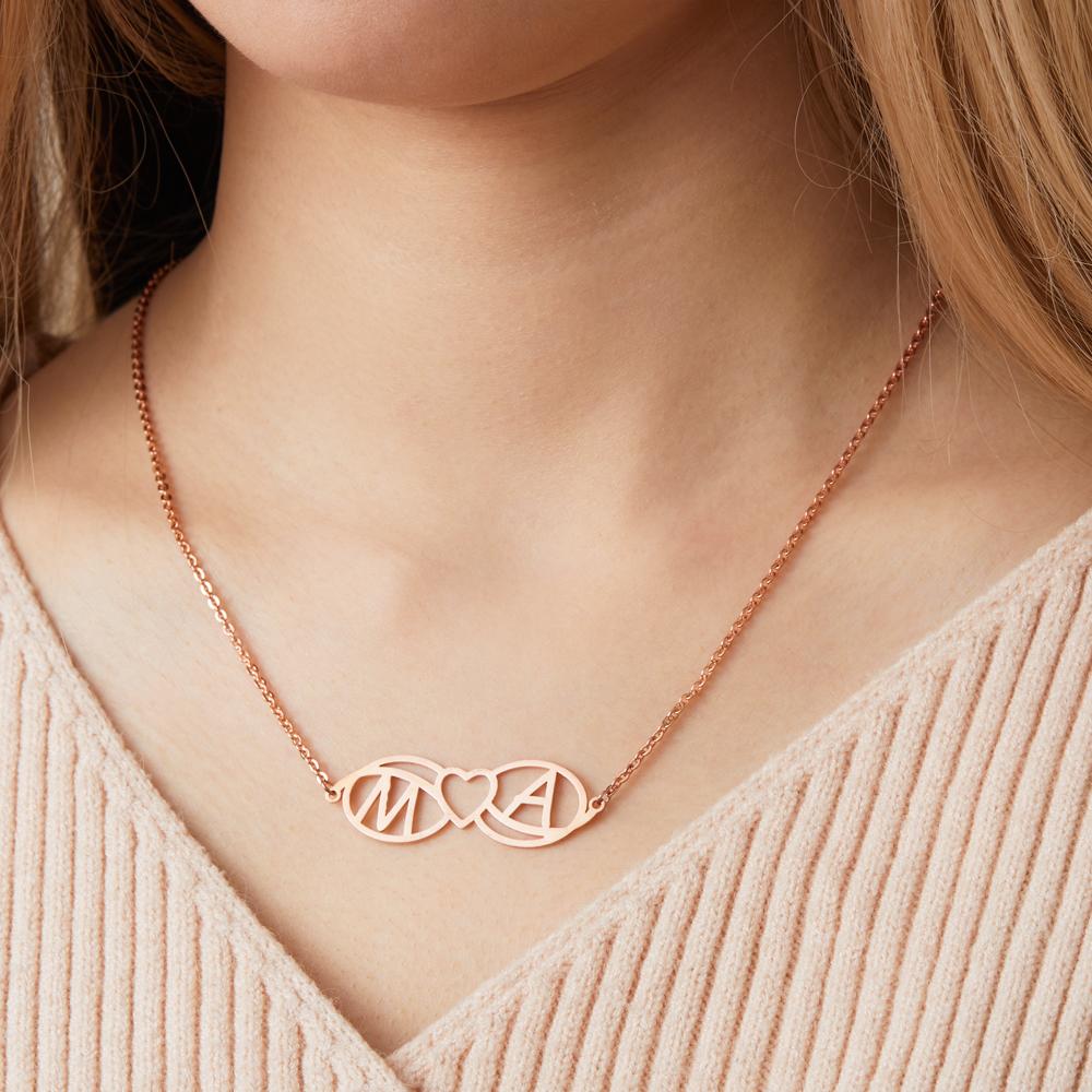 Love Name - Personalized Couple Love Name Necklace