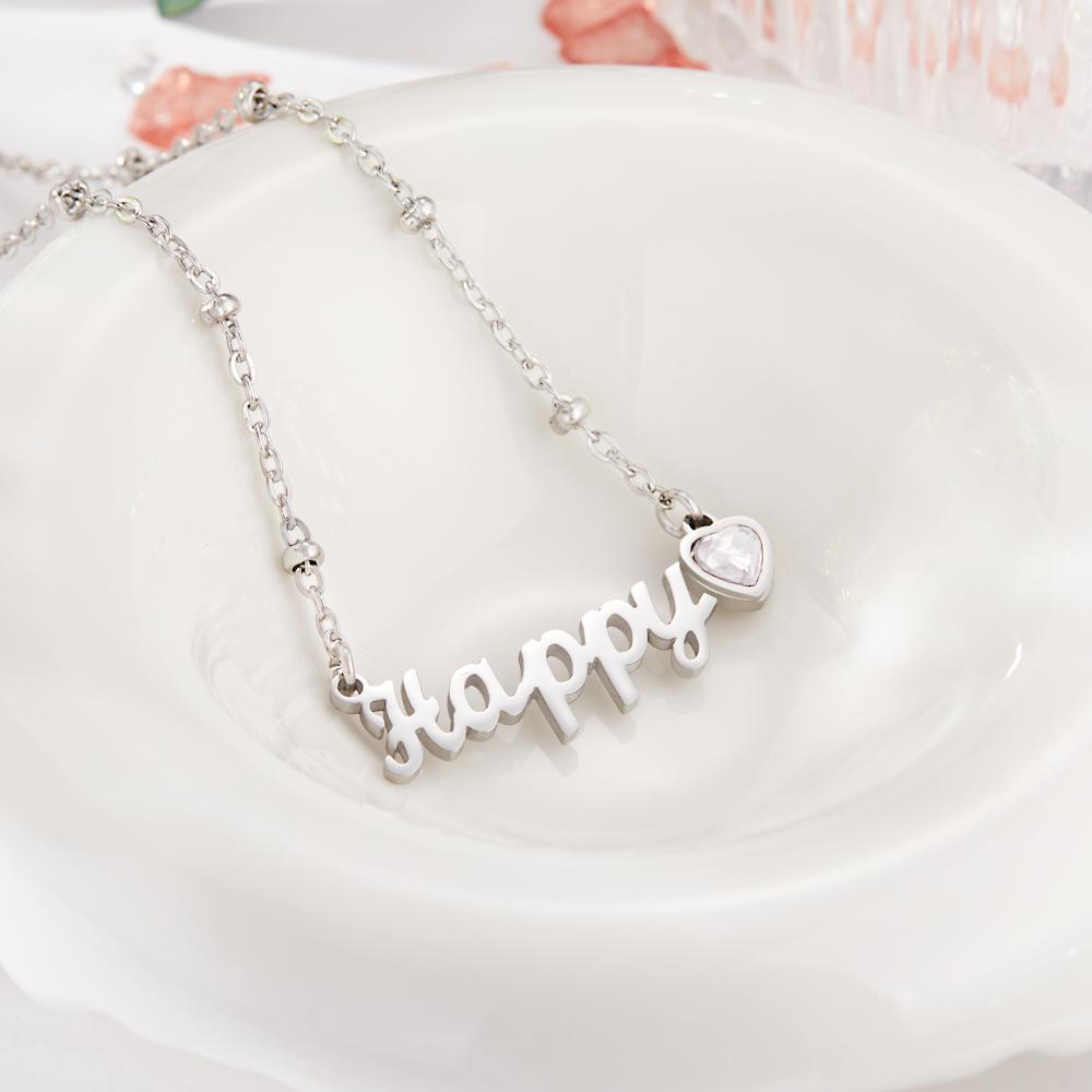 Personalized Engraved Necklace Name