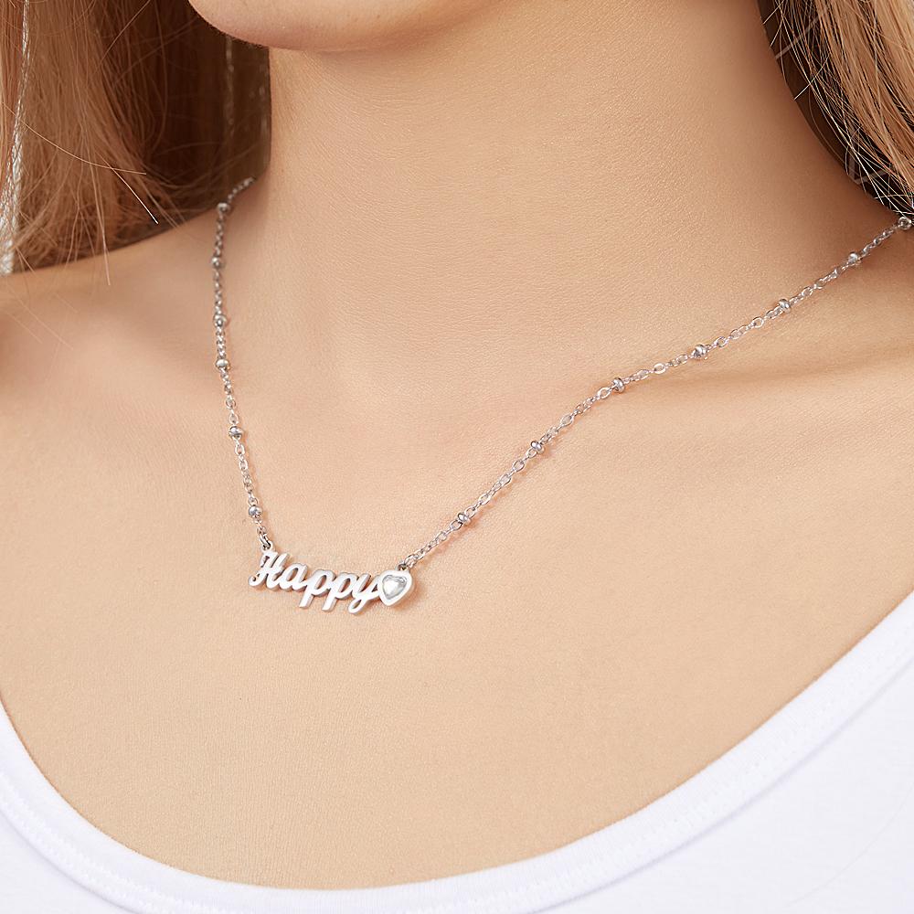 Personalized Engraved Necklace Name