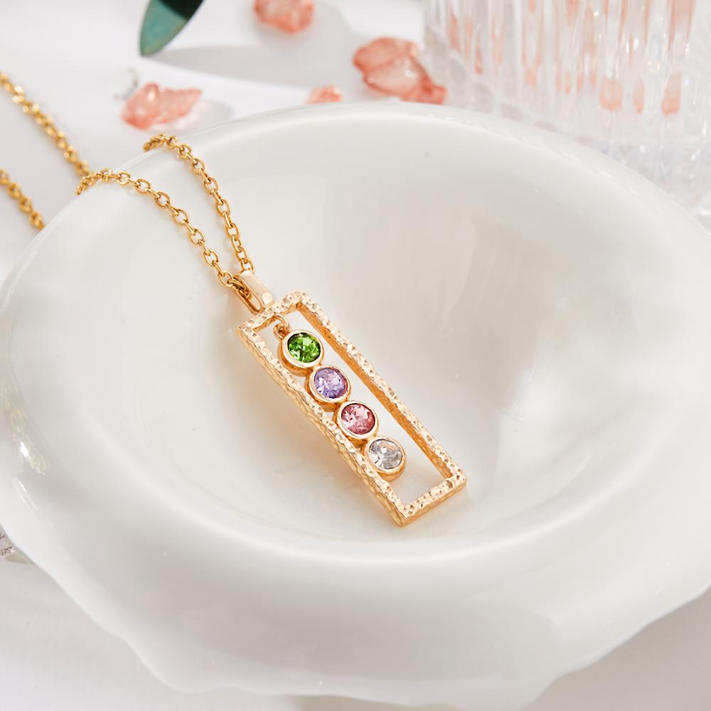 Personalized Birthstone Charm