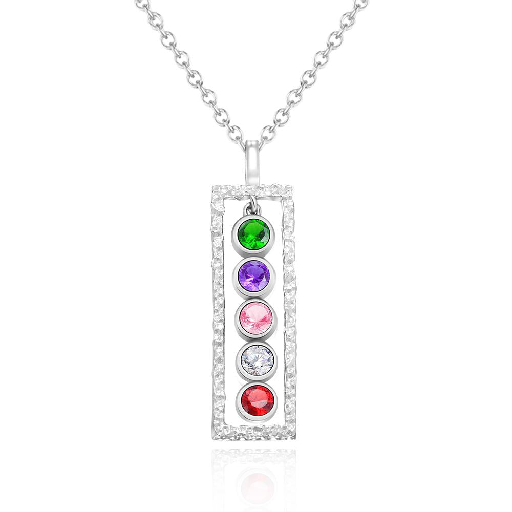 Personalized Birthstone Charm