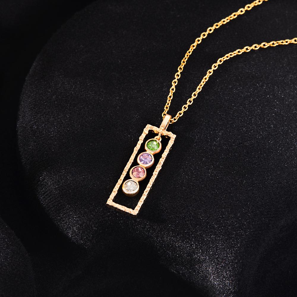 Personalized Birthstone Charm
