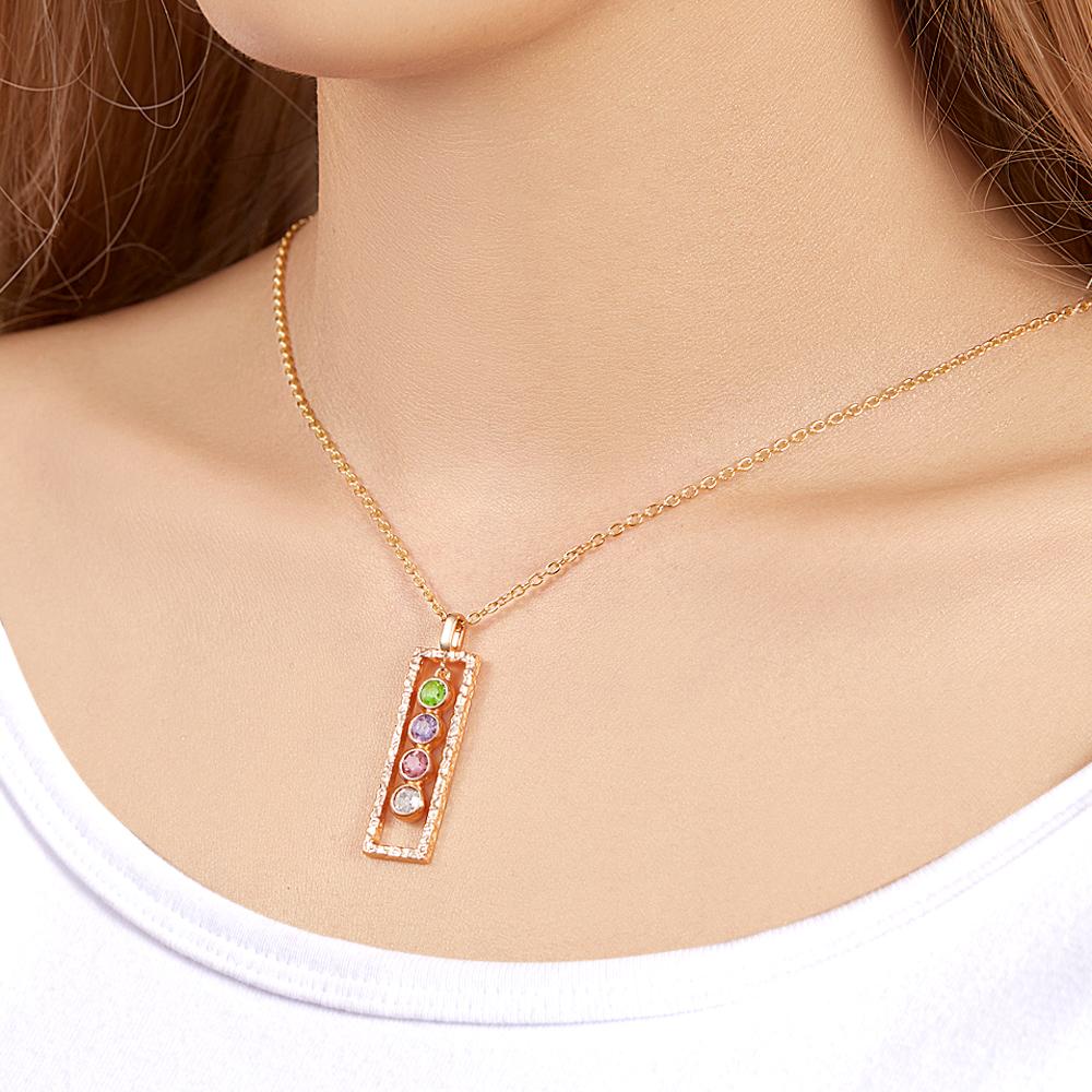 Personalized Birthstone Charm