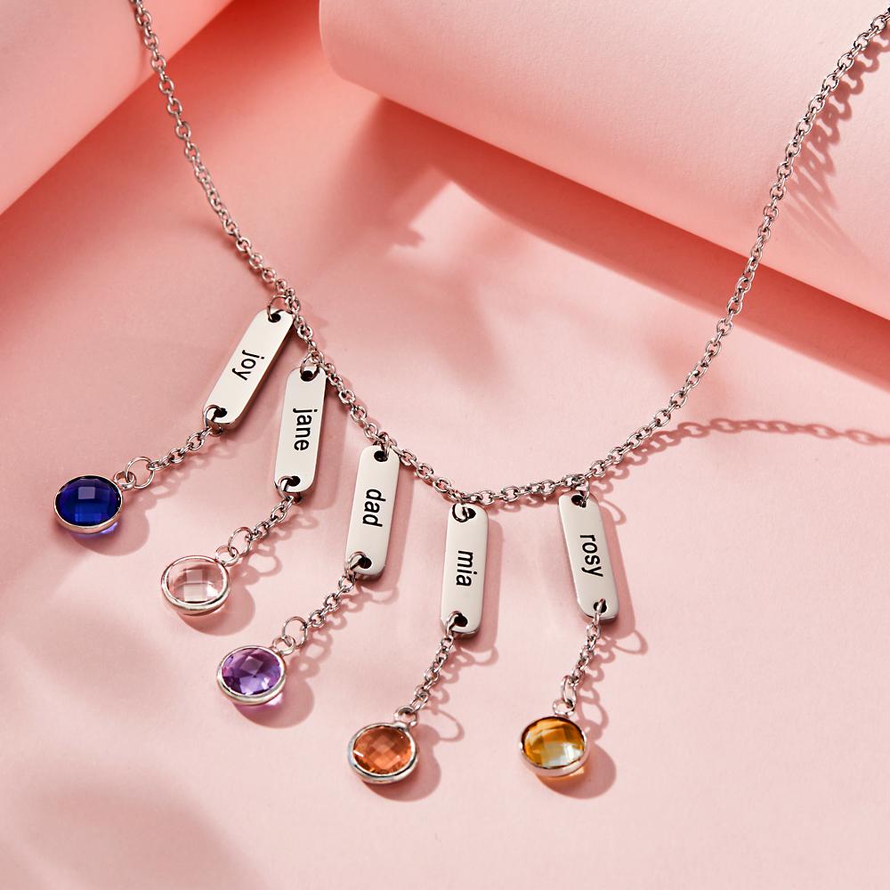 This Is Us - Personalized Family Engraved Name Necklace