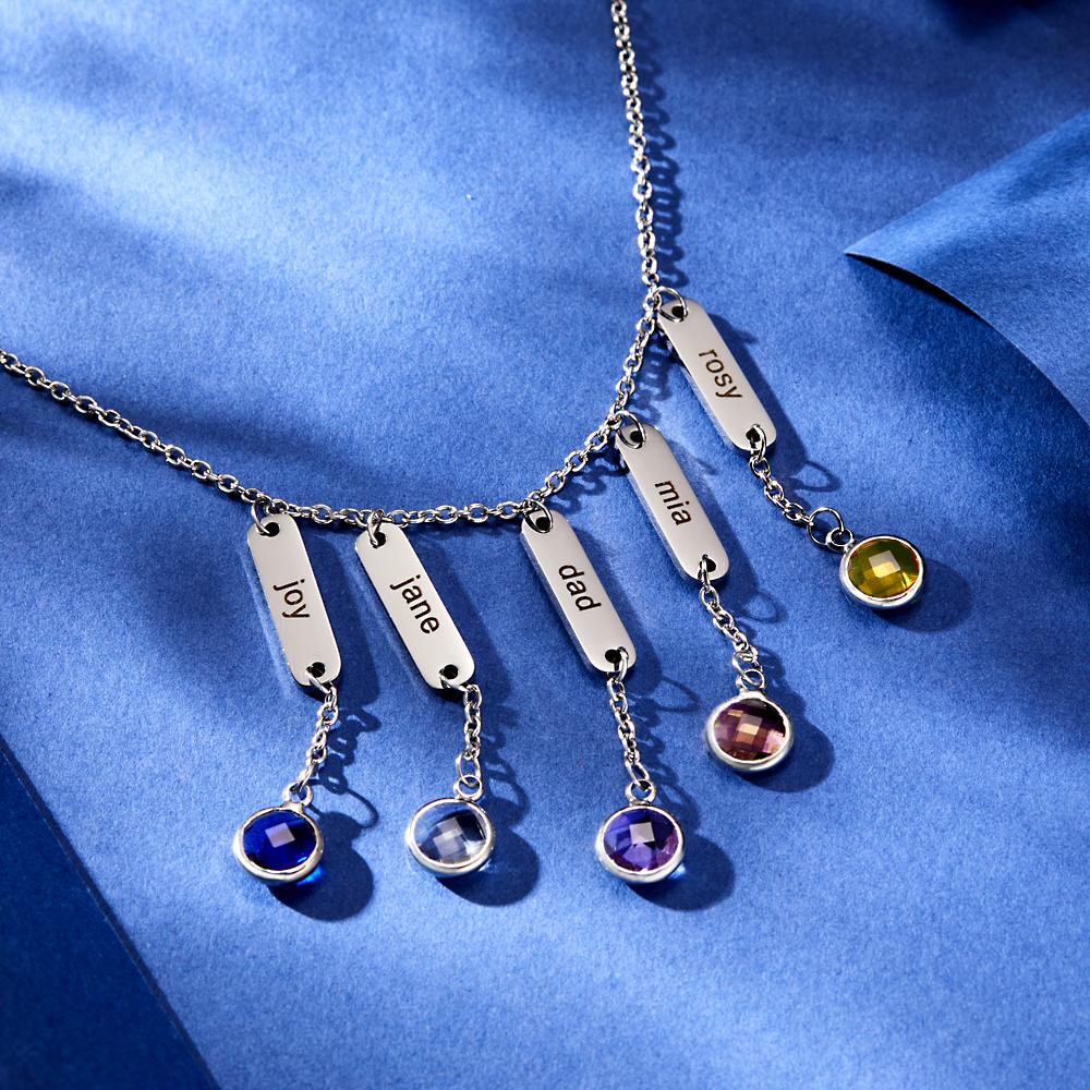 This Is Us - Personalized Family Engraved Name Necklace