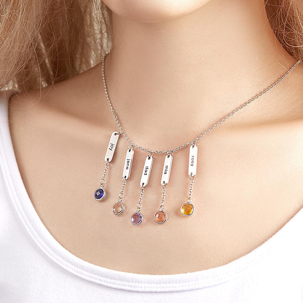 This Is Us - Personalized Family Engraved Name Necklace