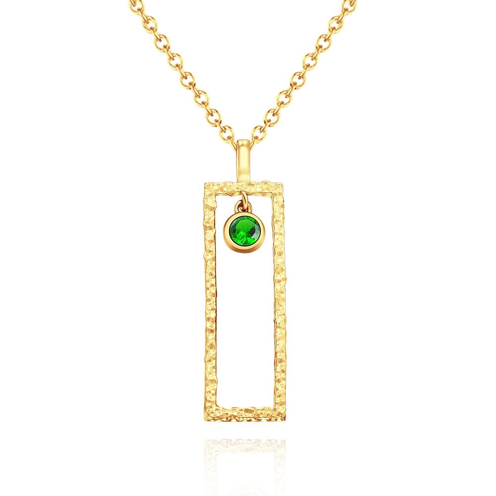Personalized Birthstone Charm