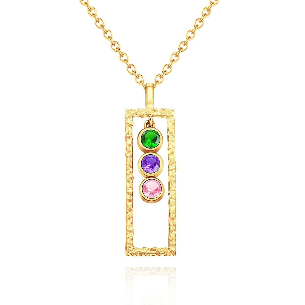 Personalized Birthstone Charm