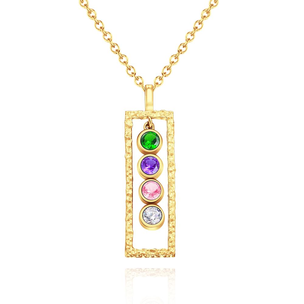 Personalized Birthstone Charm