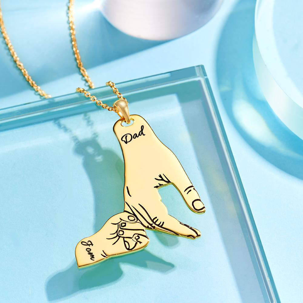 Personalized Engraved Big Hands Small Hands