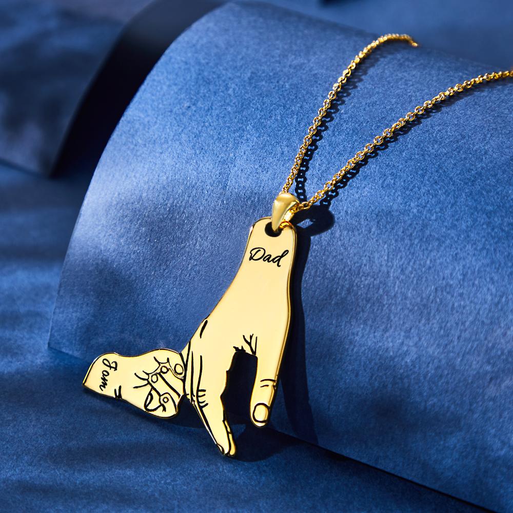 Personalized Engraved Big Hands Small Hands