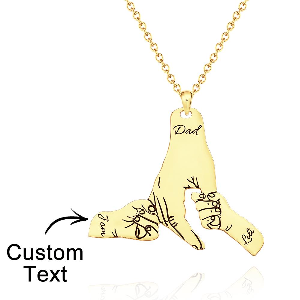 Personalized Engraved Big Hands Small Hands