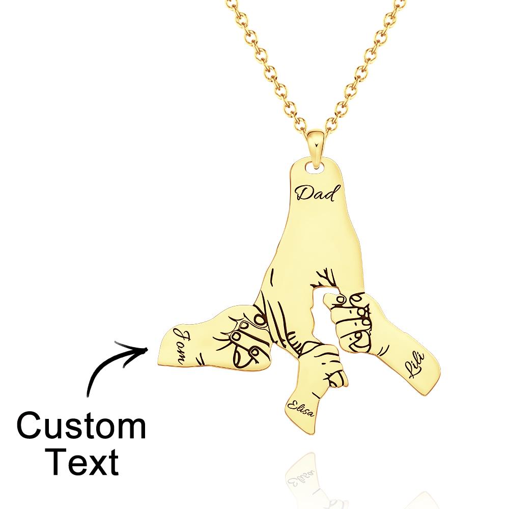 Personalized Engraved Big Hands Small Hands