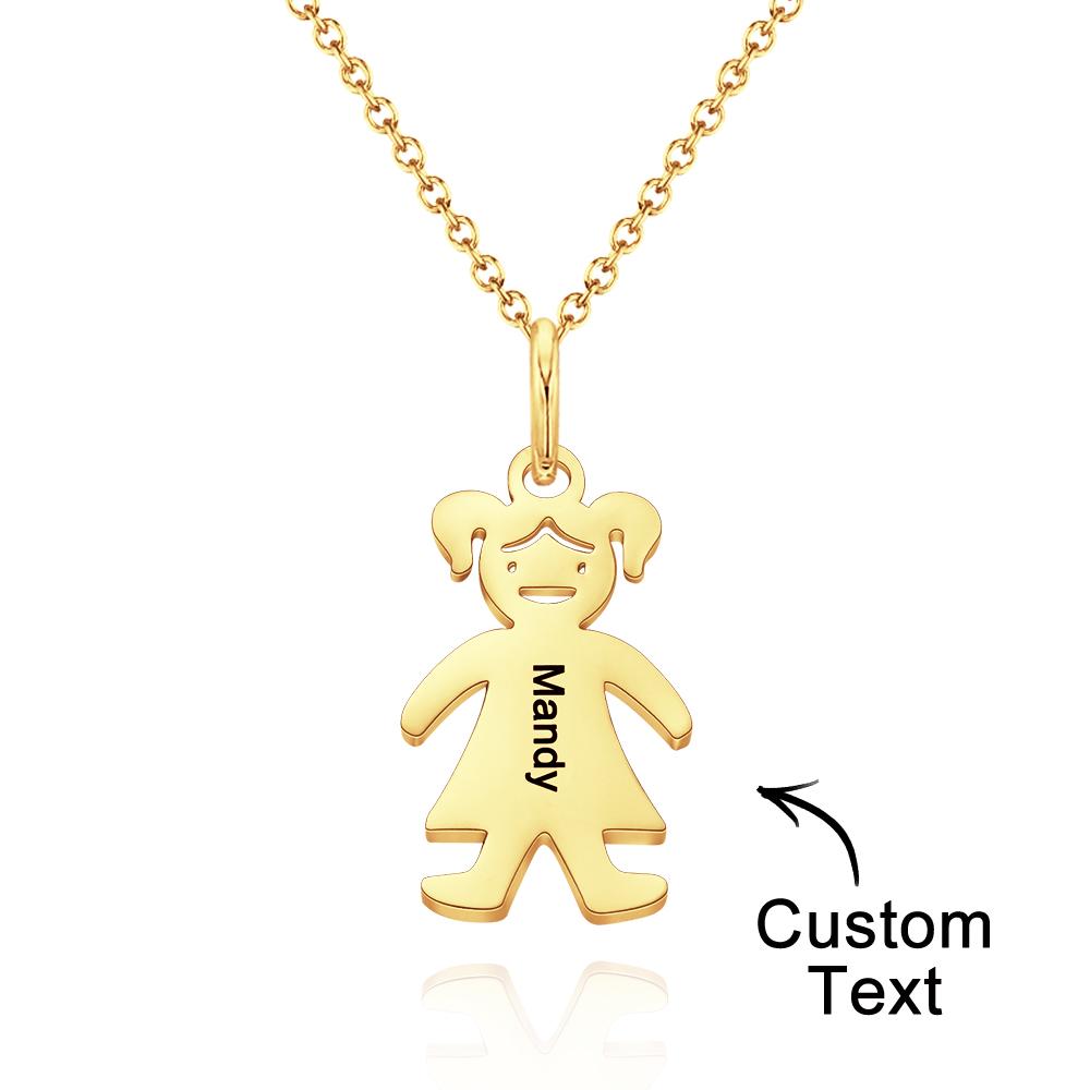 Personalized Child Name Engraved Charm