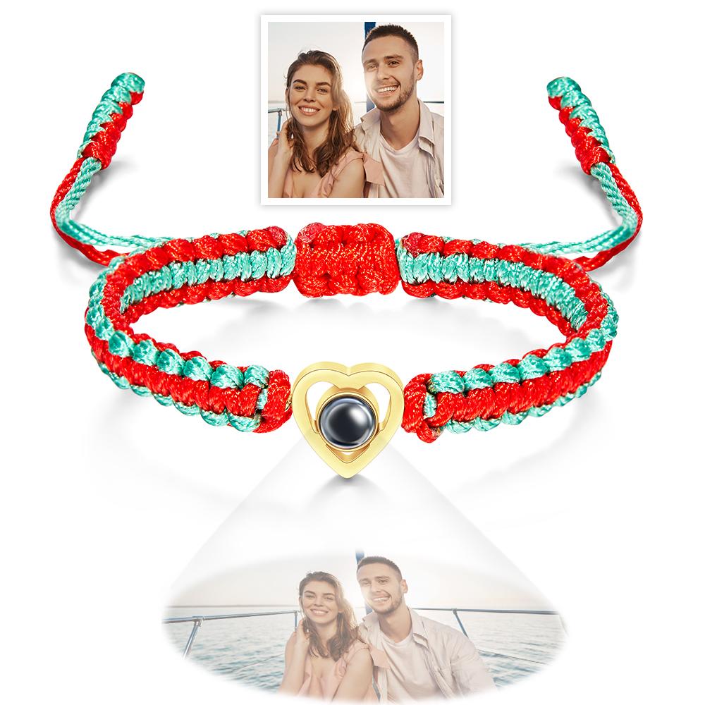 Personalized Weave Heart-shaped Photo