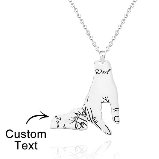 Personalized Engraved Big Hands Small Hands