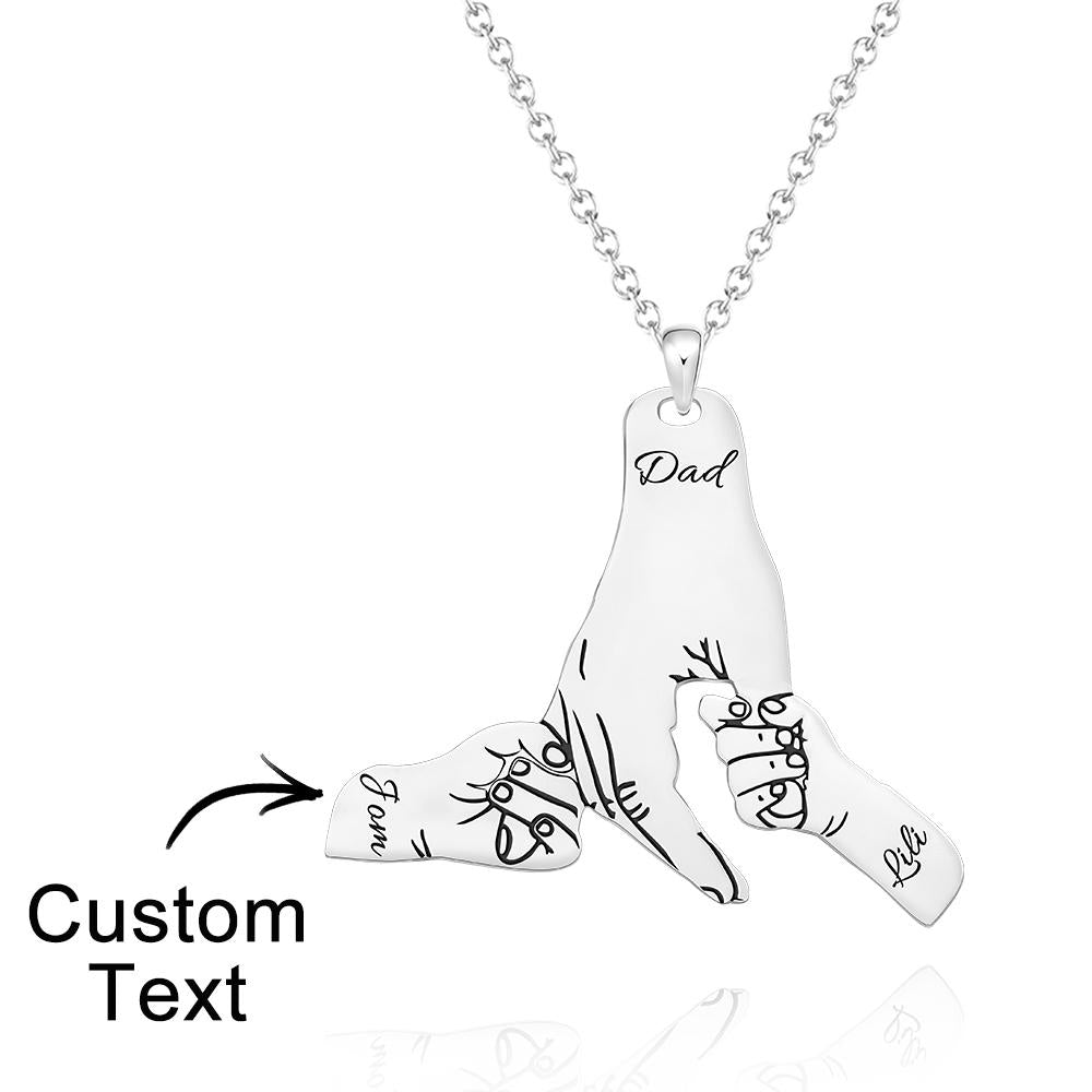 Personalized Engraved Big Hands Small Hands
