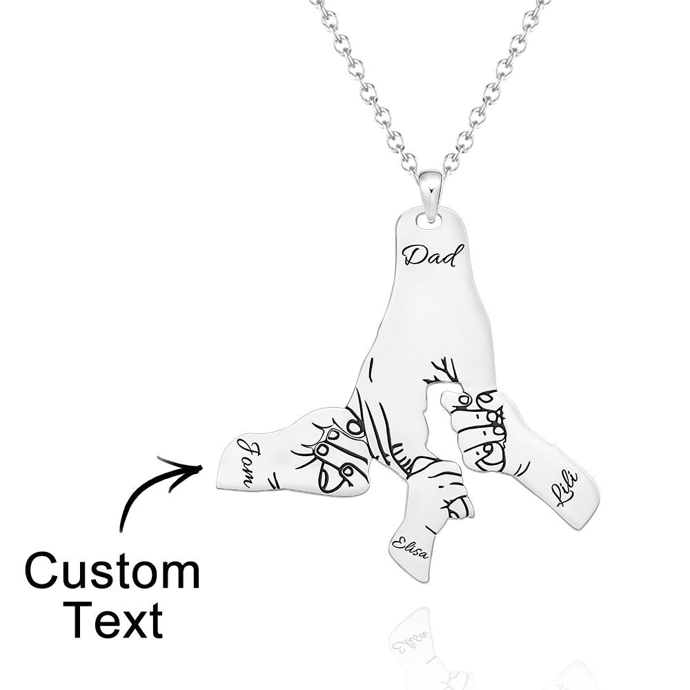Personalized Engraved Big Hands Small Hands